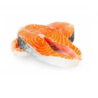 Форель морская стейки мороженые ~ 500 г. Упаковка ~ 500 г