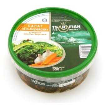Морская капуста салат «По-Корейски» 350 г. Упаковка 350 г