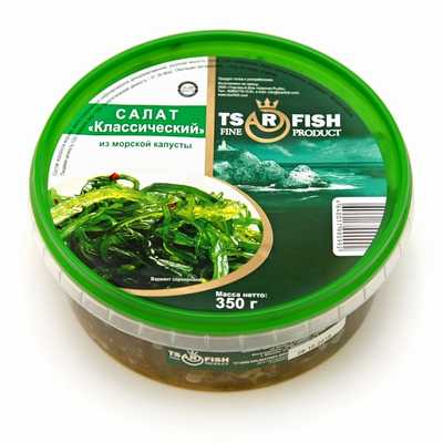 Морская капуста салат «Классический» 350 г. Упаковка, 350 г